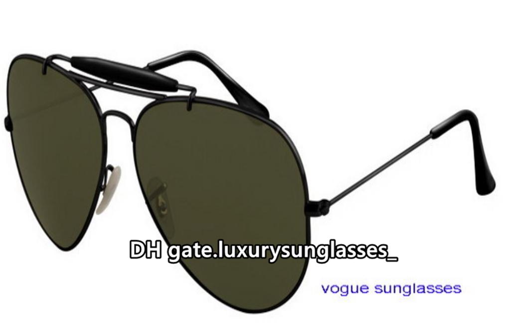 3422 Lunettes de soleil pour hommes Femmes 2021 Full Frame Classique Vintage Vintage Prestige Aviator Pilot Pilote Voyage Voyage de mode Accessoi