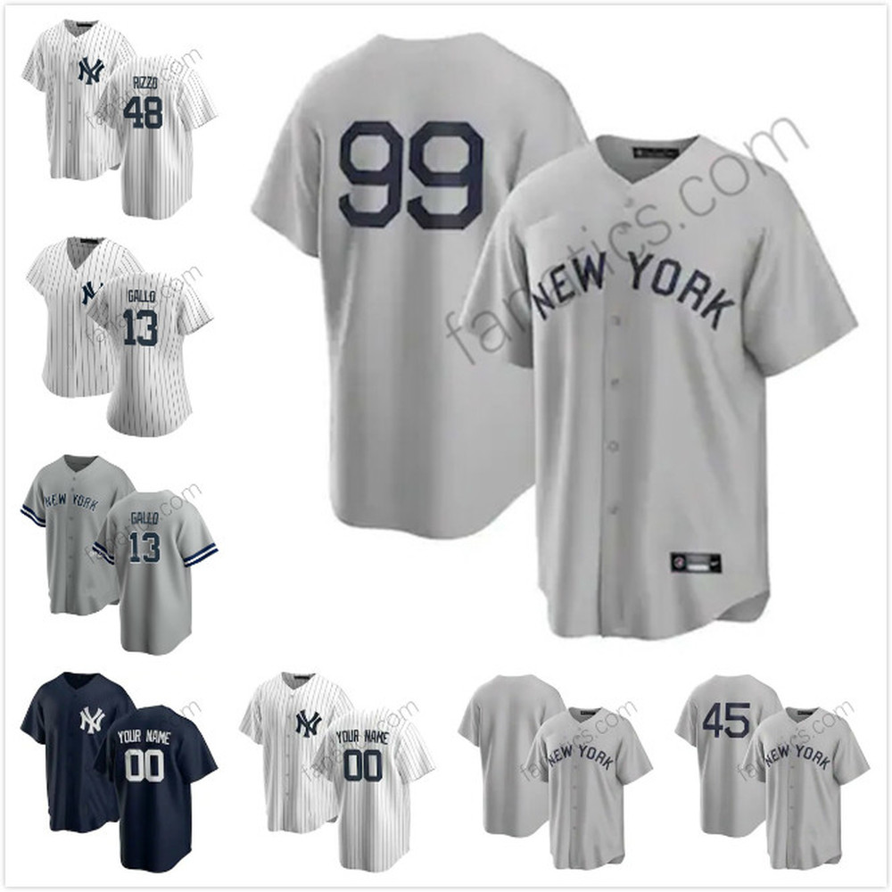 

2021 Custom Dreams 13 Joey Gallo Yankees Jersey 99 Aaron Judge 48 Anthony Rizzo Gerrit 45 Cole 12 Rougned Odor 24 Gary Sanchez 27 Giancarlo Stanton Baseball Jerseys, Mens/flexbase/navy1