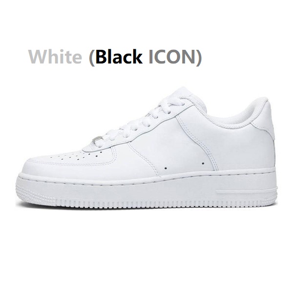 

classic low 1 one platform shoes men women running shoe skateboard triple black white utility mens trainers sports sneakers scarpe chaussures 36-45, 6 white red