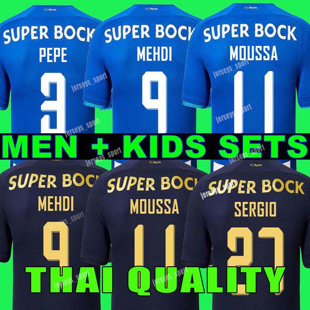 

2021 soccer jerseys Sergio Oliveira Mehdi Moussa Luis Diaz Mateus Evanilson PEPE Man + Kids fourth football shirt Otavio Porto 21 22 2022, 20/21 home