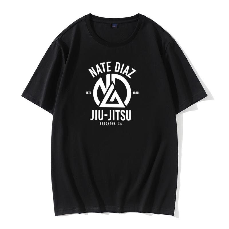 

Men's T-Shirts Arrival Men T Shirts Nate Diaz MMA Sport Stockton Brothers Fighter Boxing Tshirts Gift Camisas Hombre @920880, Navy(men)