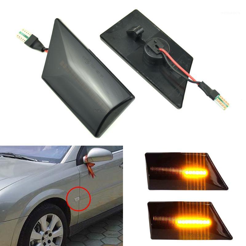 

Emergency Lights 2PCS LED Car Light For Signum Vectra C 2003-2008 Turn Signal Lamp Dynamic Side Marker Blinker Flowing Lighting