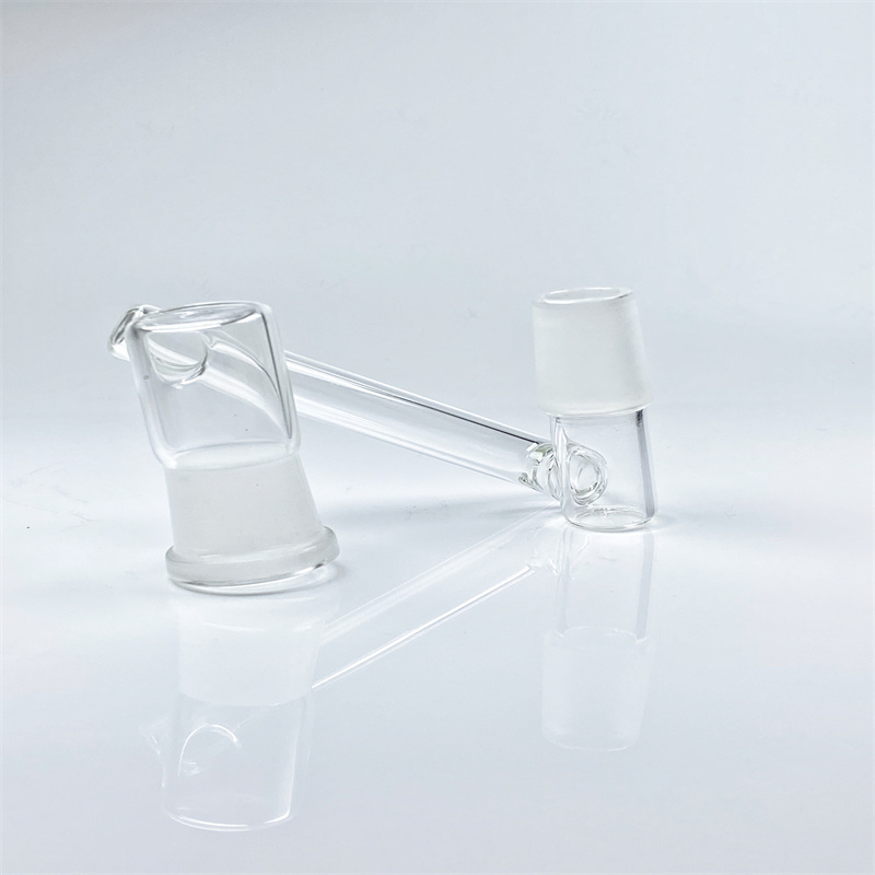 

Clean Clear Z Type Glass Hookah Collector Trap 14mm Female Male 18.8 Nebulizer Adapter