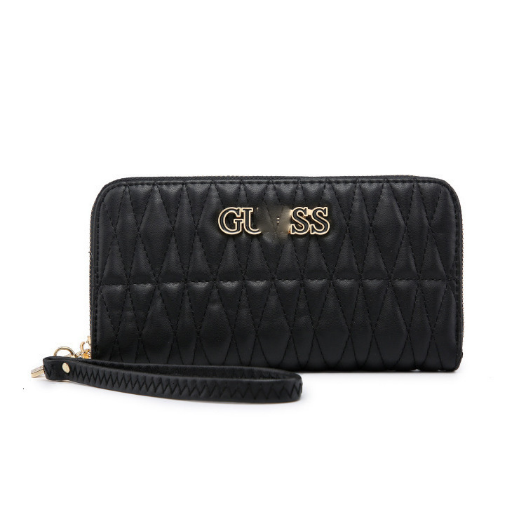 

2021 New Lingge Gues Embossed Women's Wrist Wallet