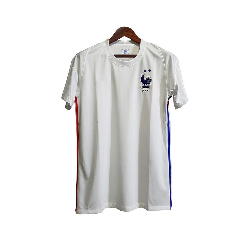 

France Jersey 2021 Top Away Thai Version Men' Casual Shirts, No name and number