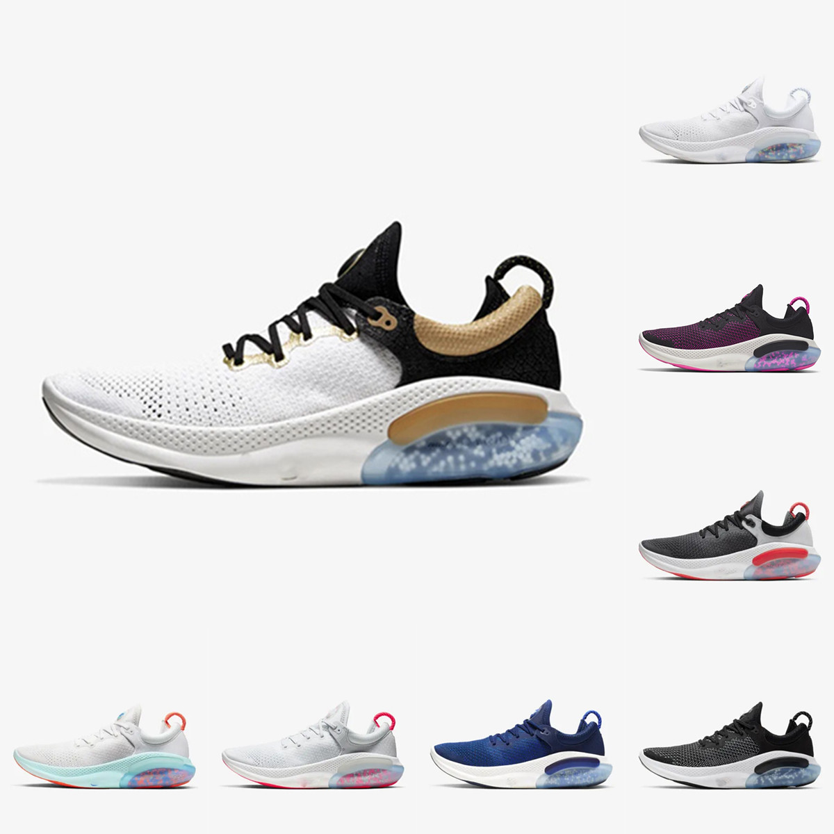 

high quality Joyride Run FK Mens Womens Running Shoes Fashion Platinum Tint Black White University Red Racer Blue Sport Trainers Sneakers