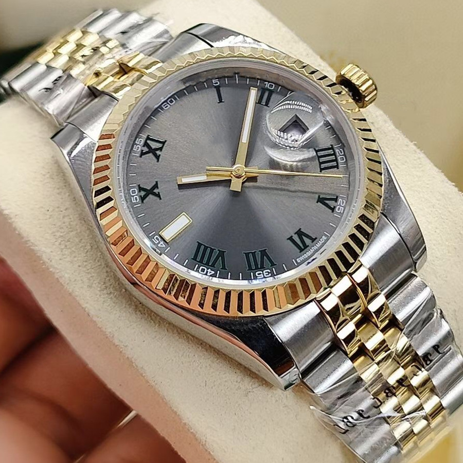 Classics Designer DateJust Mens Watch Womens Watches AAA Quality Relojes 41mm36mm31mm Mouvement automatique Fashion Couples Luxury Montre de Luxe