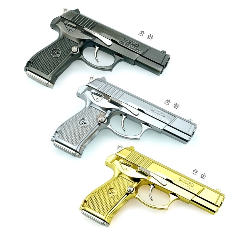 58Children's boy plastic rubber soft inflatable shell throwing hand high precision gun toy simulation hard bullet-image-747581153