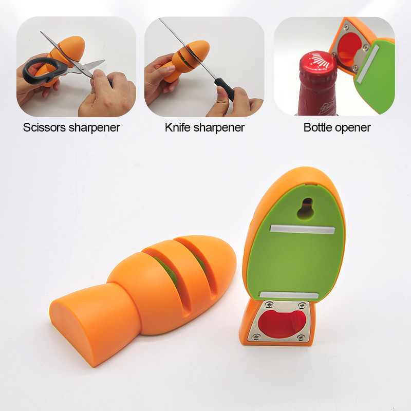 

Mini Carrot Sharpener Camping Portable Kitchen Utensils Bottle Opener Corkscrew