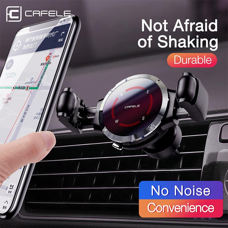 

Cell Phone Mounts & Holders Cafele Car Holder For Your Mobile Stand Air Vent Mount Support In
