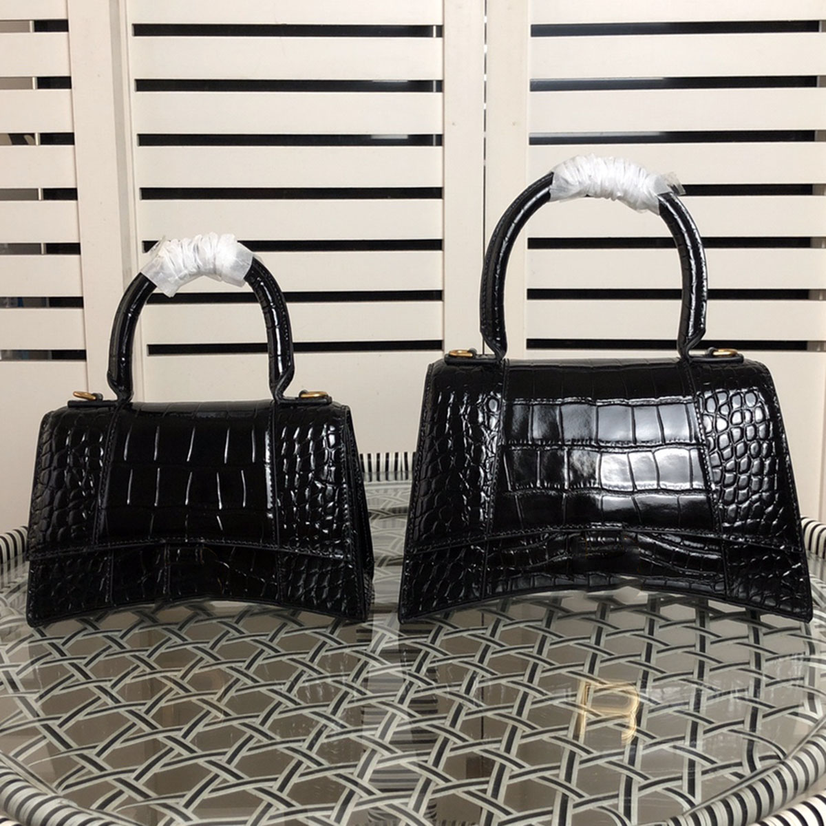 

Handbag Hourglass Women Luxurys Designers Bags Lady Tote Leather Crossbody Bag