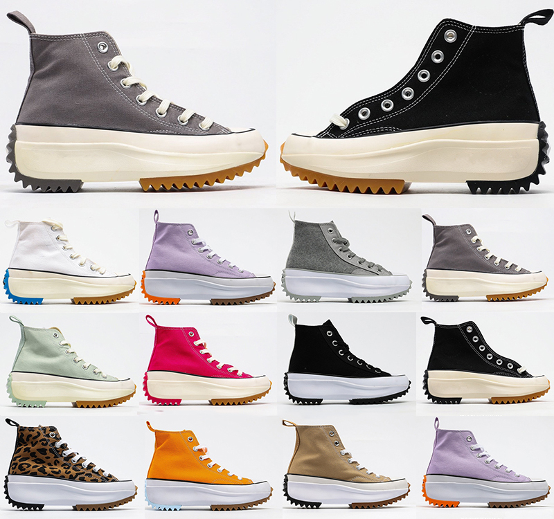 

With box] Preferential Run Star casual shoes canvas super sponge cake zigzag bottom women's shoe fashion Plimsolls black and white size -39, Customize