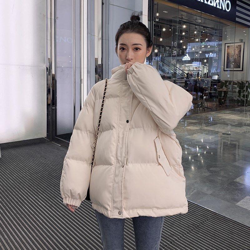 

Women's Down & Parkas Winter Style Short Thick Warm Jacket Korean Version Coat Loose Clothes, Black