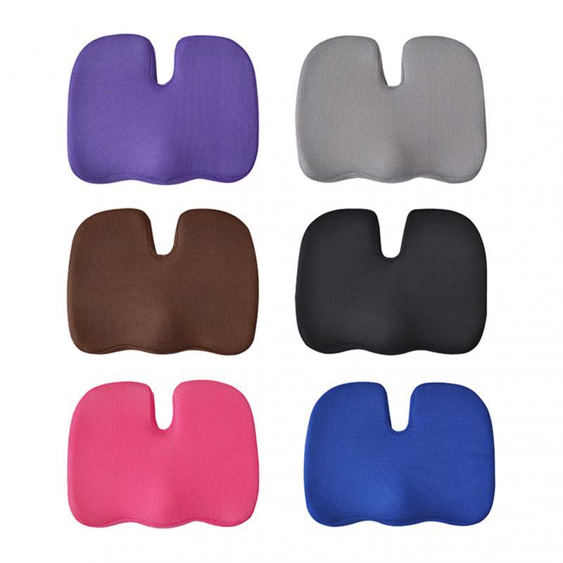 

Cushion/Decorative Pillow 1pc Gel Orthopedic Memory Cushion Foam U Coccyx Travel Seat Massage Car Office Chair Protect Healthy Sitting Breat, Grey