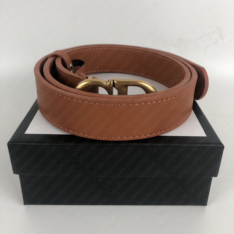 

2022 High-quality luxury leisure Womens Designers Belts cd letter buckle fashion belt for women cinturones de diseño mujeres width 2.8cm with box, Width 2.8cm with gift box
