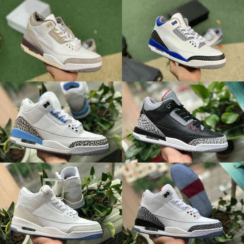 

Jumpman Racer Blue 3 3S Basketball Shoes Mens Cool Grey A Ma Maniere UNC Fragment Knicks Court Purple SEOUL Black Cement Pure White AS NRG Trainer Designer Sneakers, Please contact us
