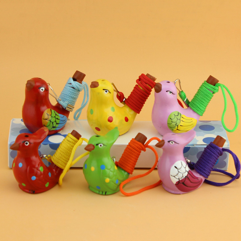 

Ceramic Water Bird Whistle Waters Ocarina Song Novelty Items Home Decoration Kids Toys Gift Christmas Party Favor