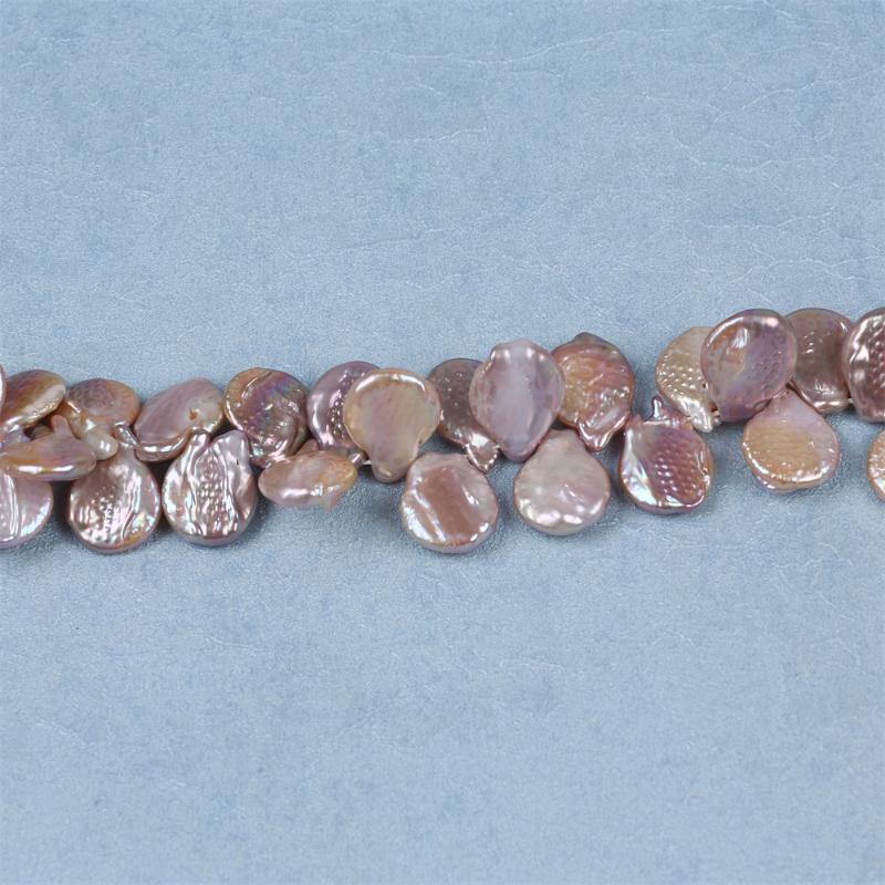 

Other Wholesale 15-16mm Cultured Natural Loose Baroque Coin Dorp Shape Fresh Water Pearl For Sale