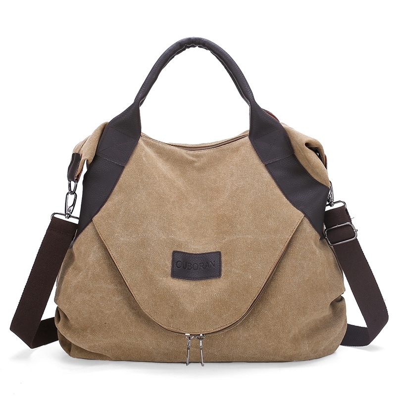 

New large capacity one shoulder slant BAG canvas wind postman bag, Yellow