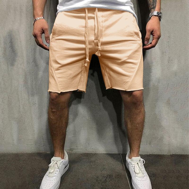 

Gym Clothing The Latest Summer Fashion Leisure Men Shorts Male Bermuda Shorts, Beach Pants Breathable Sports, Black