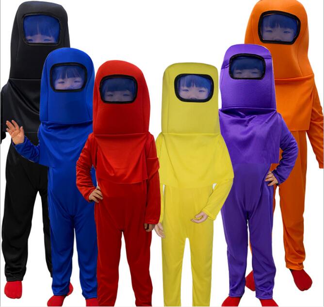 

9-color Children's cosplay costume Halloween holiday party show dress up Boys game clothing, Blue