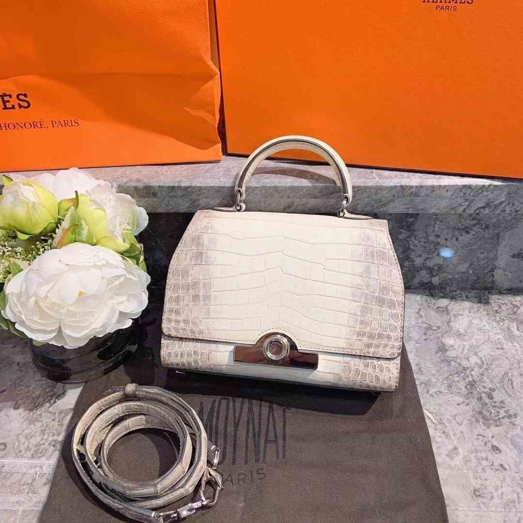 

Design luxury handbag moyn Monet Himalayan crocodile Mini BagM060