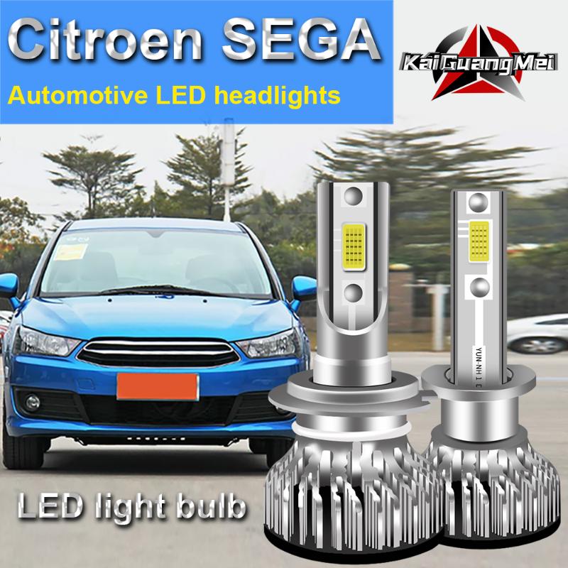 

Car Headlights Shijia LED Headlight Bulbs Super Bright High/Low Beam H7 H1 Bulb White 6000K 12000LM 100W