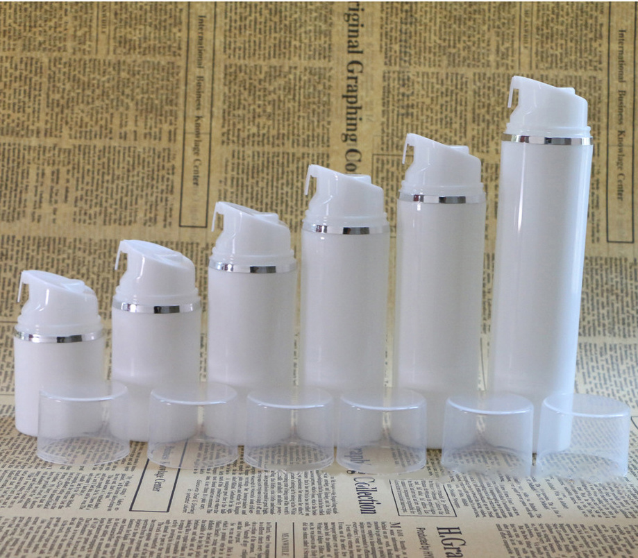 30ml 50ml 80ml 100ml 120ml 150ml Plastic Airless Pump Bottles Gold Silver Line Maquiagem Liquid Makeup Empty Cosmetic Containers-image-700189772