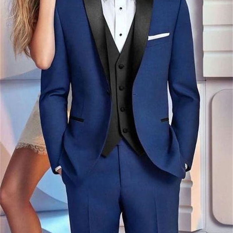 

Men's Suits & Blazers New fashion Silver grey man groom wedding dress Excellent Men Business Activity Suit Party Prom Suit(jacket+ U32Y, Beige