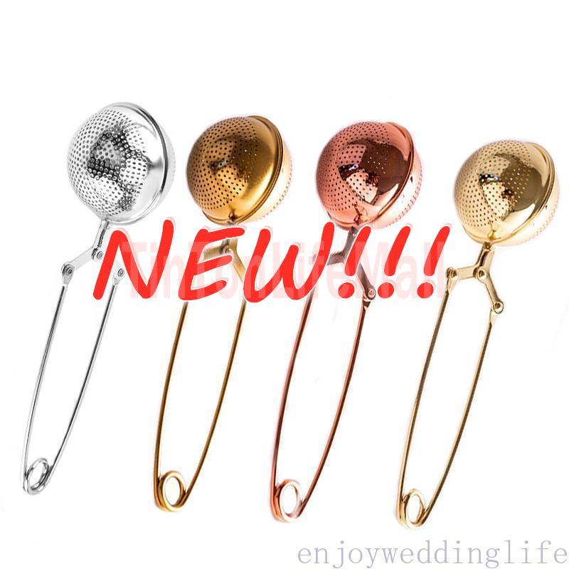 

Wholesale Tea Infuser Stainless Steel Teapot Tea Strainer Ball Coffee Vanilla Spice Filter Diffuser Household Tea Set Accessories SXDE23