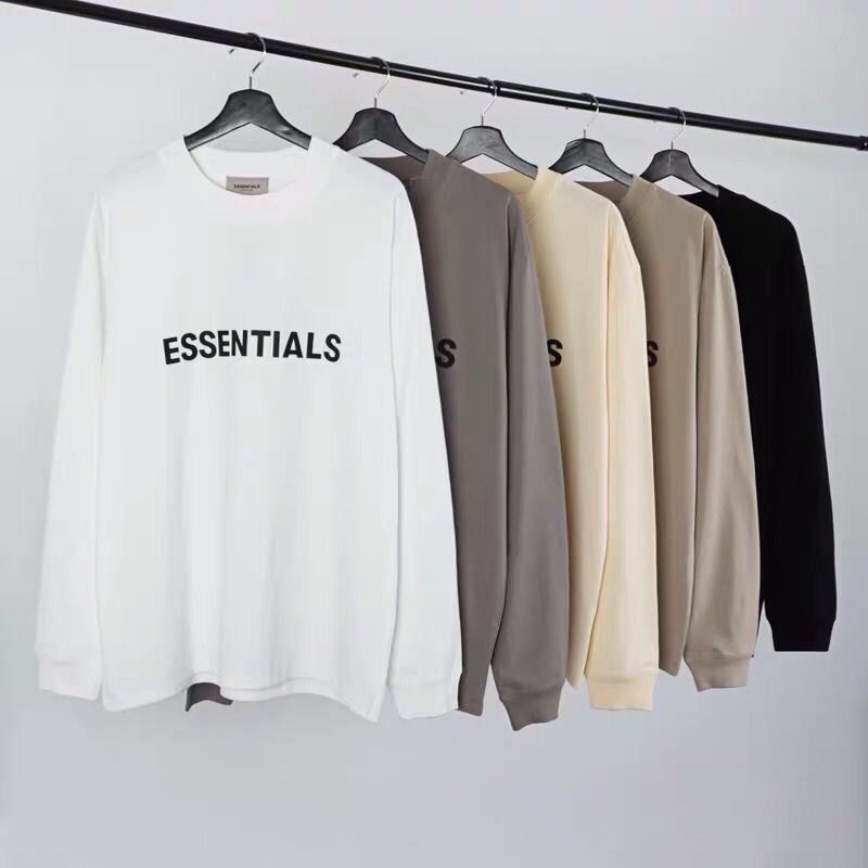 

Letter Printed Long Sleeve Sweatshirt Hip Hop High Street Pullover Mens Womens Loose Casual Thin Couple Tshirt Streetwear Bottoming Shirt S-XXXL, Black