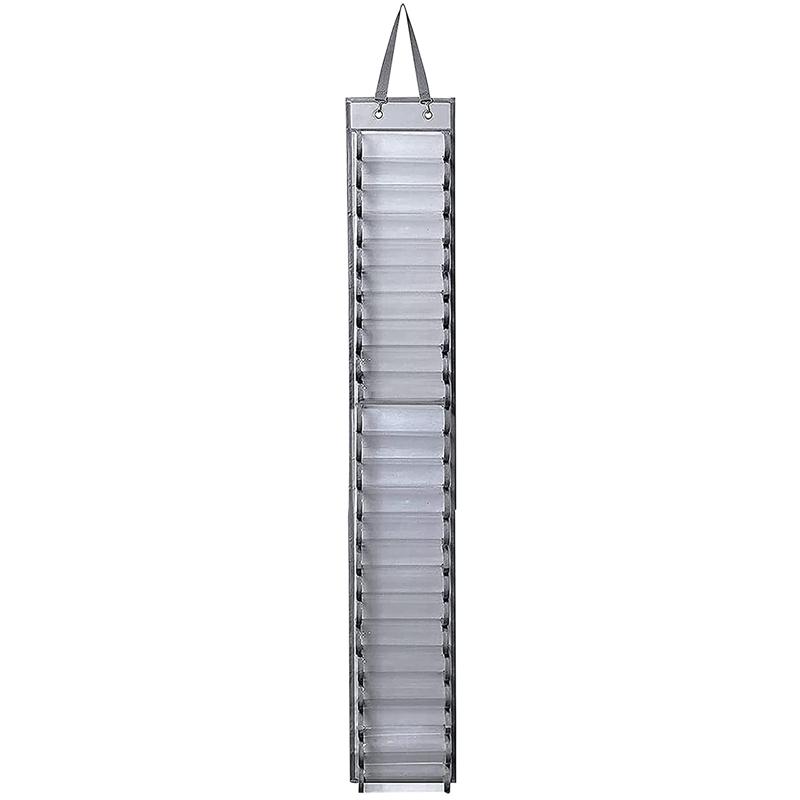 

Storage Boxes & Bins Roll 24 Compartments Craft Room Hanging Rack Wall Suitable For Crafts