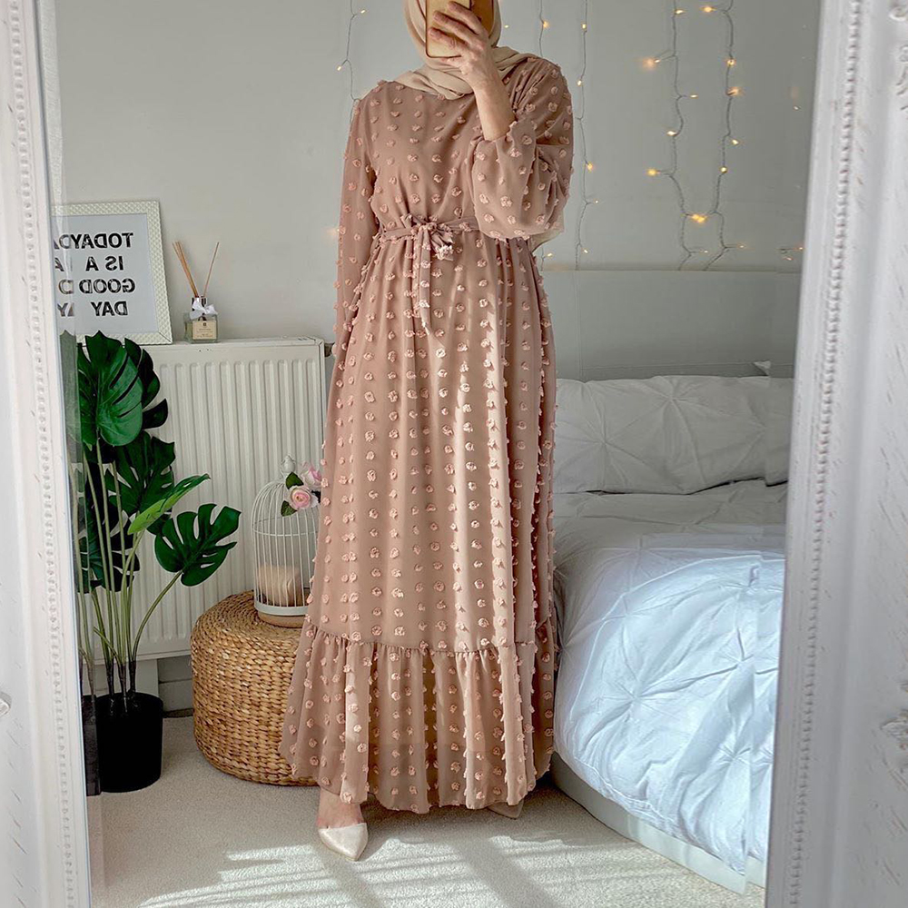 

Eid Mubarek Abaya Dubai Turkey Hijab Muslim Fashion Dress India European American Islam Clothing Dresses For Women Oman Vestidos