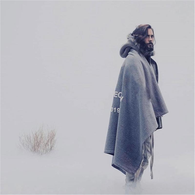 

Men's Jackets Blanket Cape 170cm X 120cm #nigo711, Black;brown