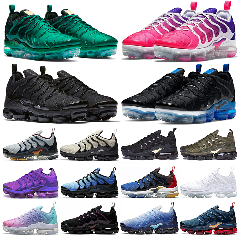 

hotsale TN plus running shoes men women Black Royal Atlanta Pure Platinum Noble Red tns mens womens outdoor sports sneakers trainers oversize 36-47, 40-47 ice blue