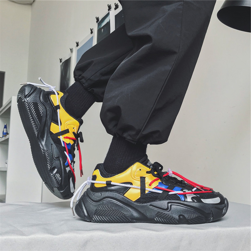 

Womens Men Sports Outdoor Size Running Shoes Yellow Red Orange Black White Blue Green Runners Lace-up Trainers Sneakers Code: 16-D222