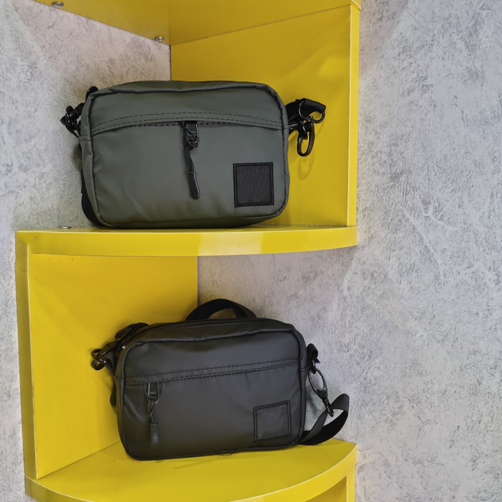 

New messenger bag pu designer shoulder bags trendy chest bag fashion zipper bag unisex street