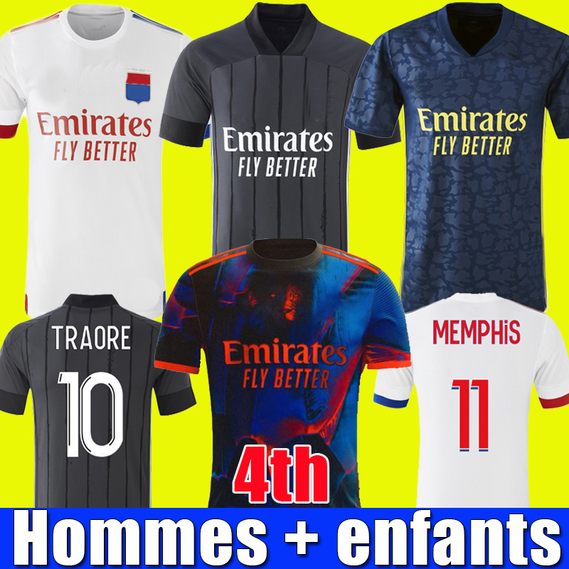 

20 21 Maillot de foot soccer jersey 2020 2021 maillot de football shirt TRAORE MEMPHIS jersey shirts, 3rd kids