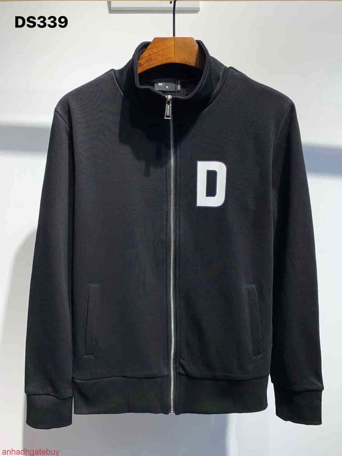 

Dsenqi Dsq Printing Hoody Sweatshirt Unisex Casual Hoodie Ds3390BHT, Black