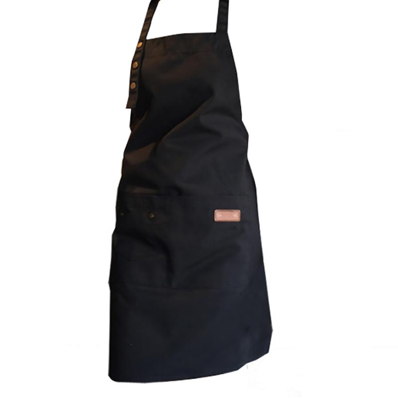 

Men Women Apron Waterproof With Pockets Kitchen Restaurant Chef Cooking Bid Aprons