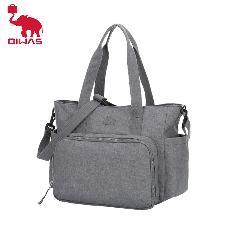 

Evening Bags OIWAS Nappy Diaper Bag Large Capacity Travel Stroller Mum Maternity Organize Waterproof Shoulder Tote Good Quanlity, Black