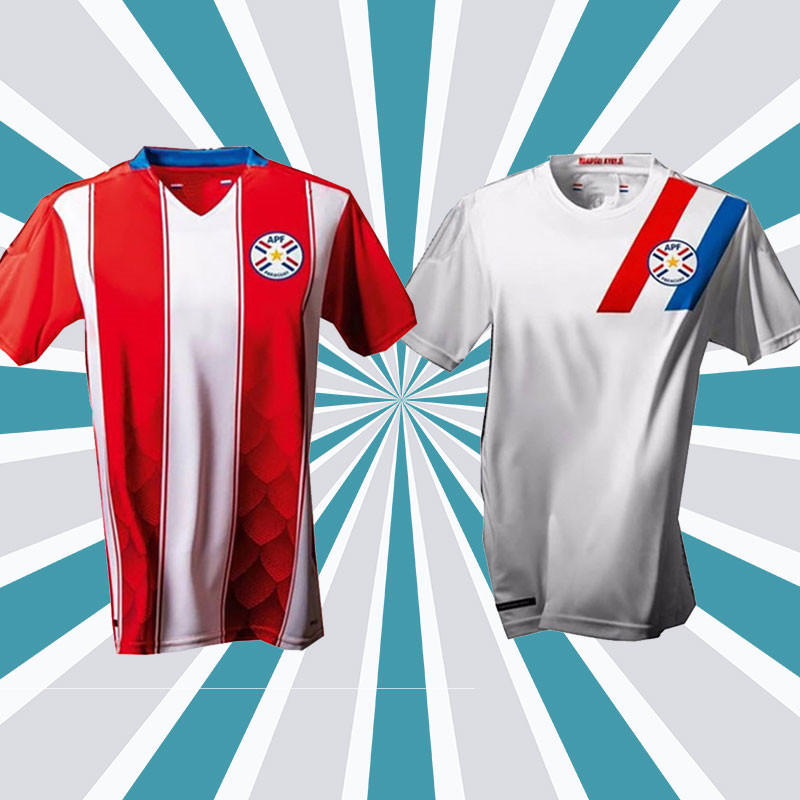 

2021 Paraguay Soccer Jerseys 20 21 PLAYER VERSION national team home away camiseta fútbol men Football Shirt KIT maillot de futol