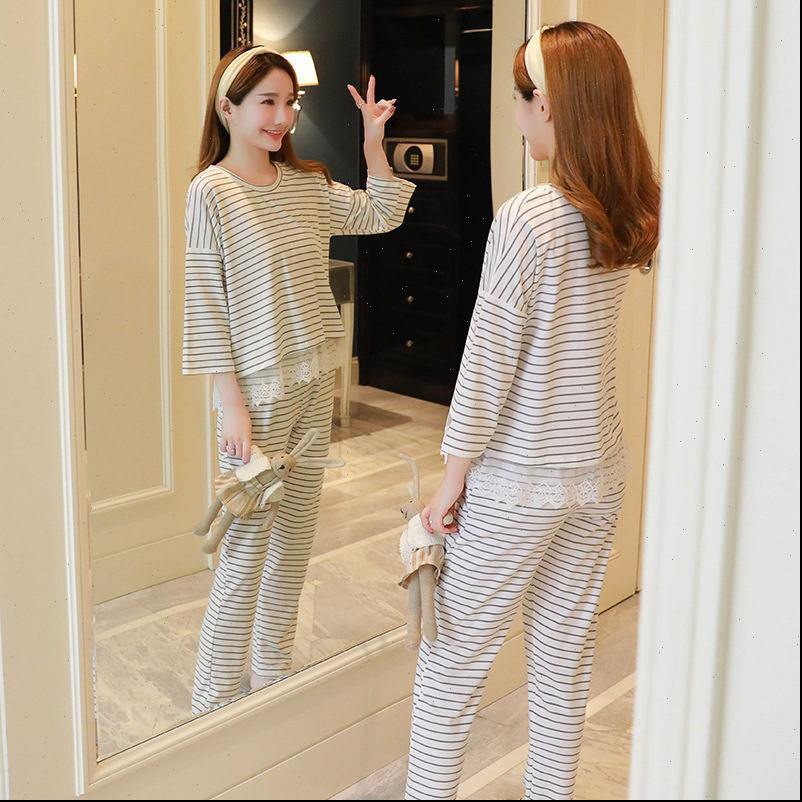 

fashion summer pajamas sets womens sleepwears short sleeve pijamas mujer comfortable thick cotton home clothing lovely sleepwear suit, Black;red