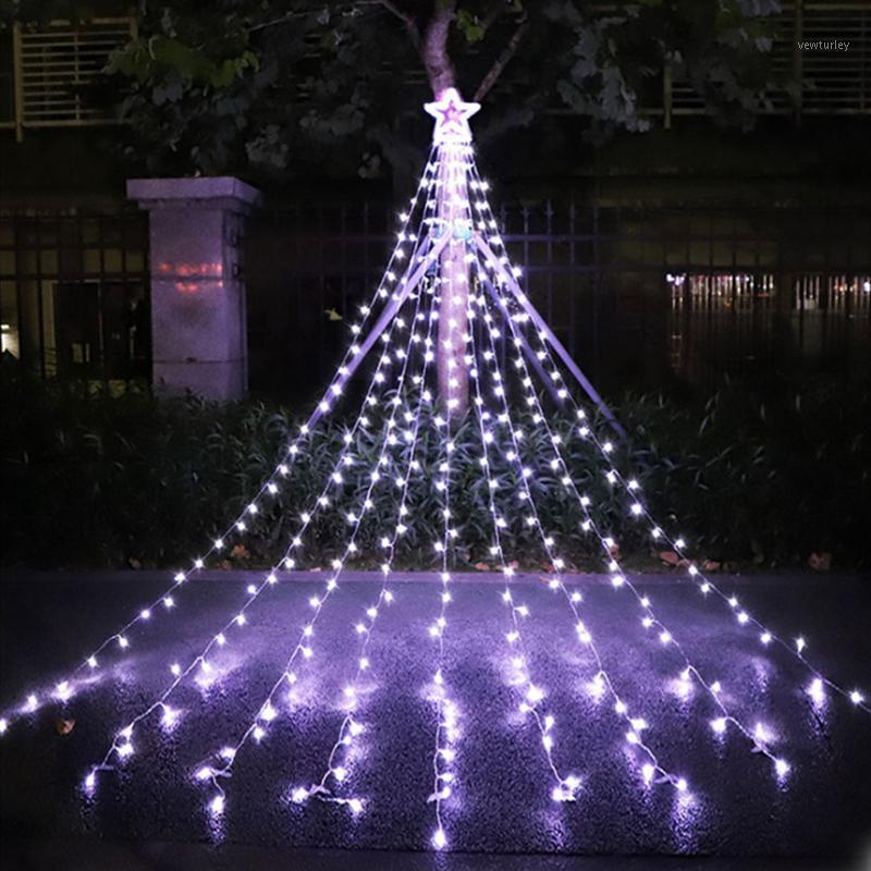 

Party Decoration Waterproof LED Lights With 9 Strands String Easy Operation Environmently Friendly Durable For Outdoor LOTE88