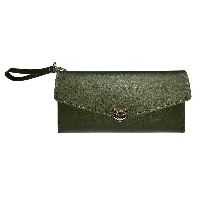 

Evening Bags PU female models handbag multi-card bit Korean casual Ms. atmospheric customized support package UHQ9, Army green