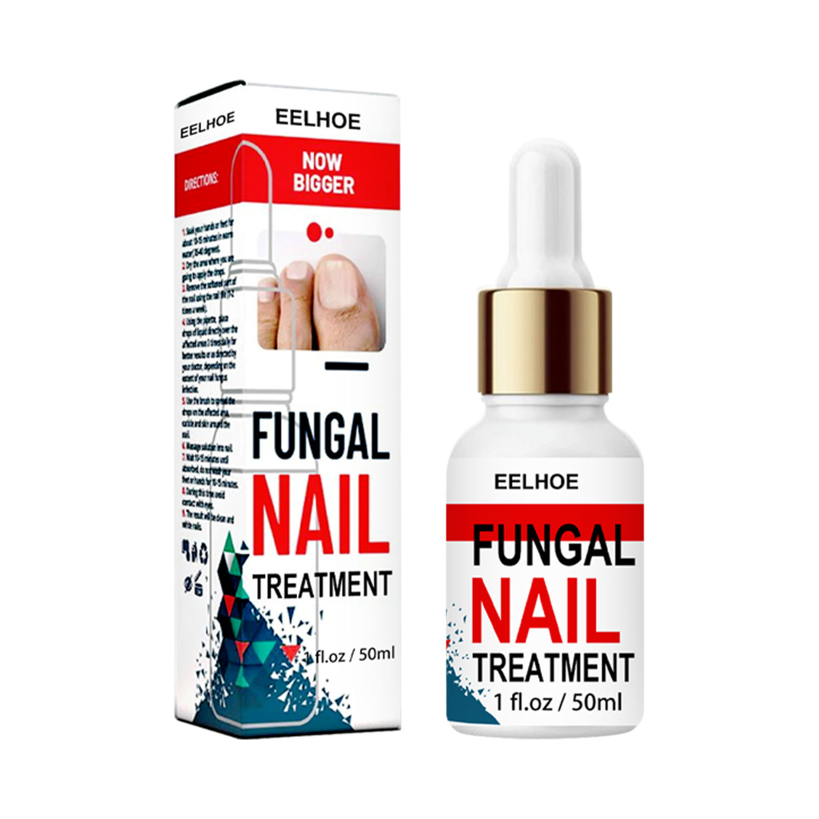 Free freight eelhoe Fungal Nail Treatment Liquid Repair nail polish essence, onychomycosis-image-750173489