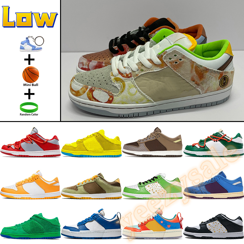 

Cactus UNC low basketball shoes street hawker green yellow bear men sports sneakers university red UNDFTD royal purple canteen black white trainers, Bubble wrap packaging