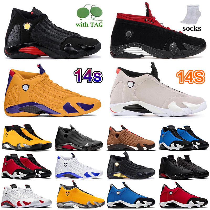 

14s Last Shot Designer Basketball Shoes mens Jumpman 14 Vintage Chameleon University Gold Gym Blue Sport Sneaker Fashion Low Mid Cut Jumpman14s Trainers Men US 7-13, B01 winterized
