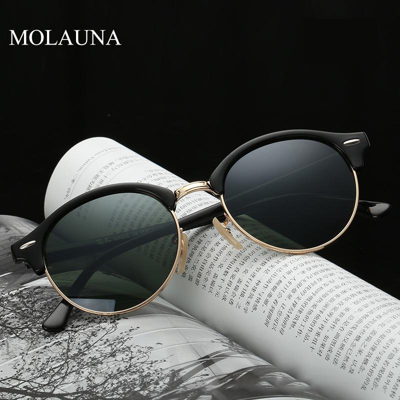 

Polarized Sunglasses Men Women Brand Designer Retro Round Sun Glasses Vintage Male Female Goggles Oculos Gafas De Sol UV400