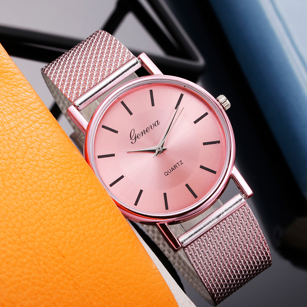 

Watch For Women Stylish Relogio Quartz Watch Womans High-end Blue Glass Life Waterproof Distinguished Relogio Feminino Reloj